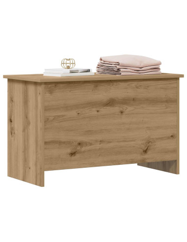 Cassa di stoccaggio Rovere Artigianale 80 x 40 x 50 cm
