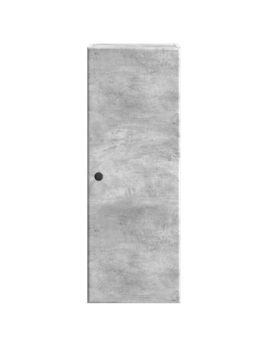 Mobiletto a muro Grigio Cemento 33 x 34,5 x 90 cm
