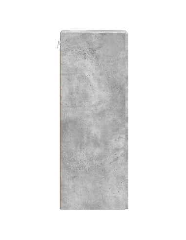 Mobiletto a muro Grigio Cemento 33 x 34,5 x 90 cm