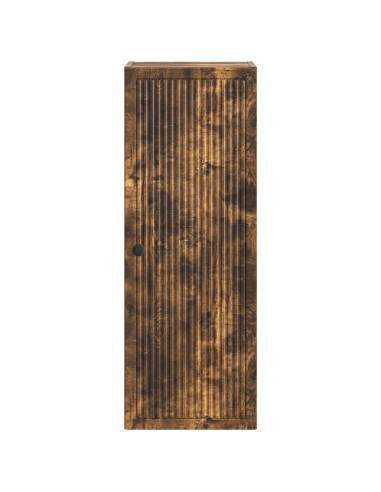 Mobiletto a muro Rovere Fumo 33 x 34,5 x 90 cm