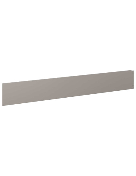 Bordura per Prato 20 pcs 100 x 15 cm Acciaio Ruggine