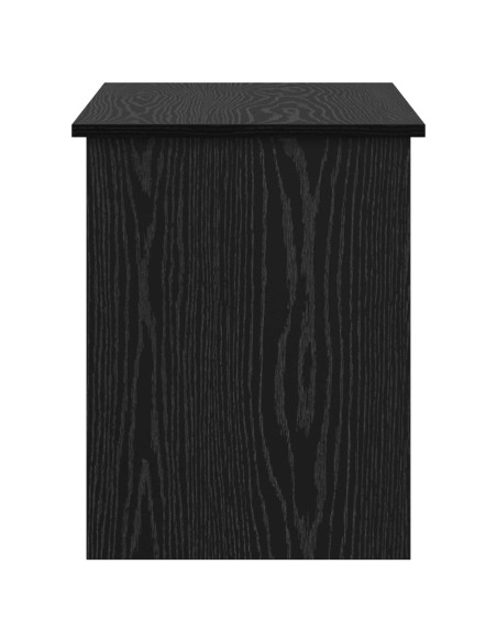 Cassa di stoccaggio Rovere Nero 100 x 40 x 50 cm