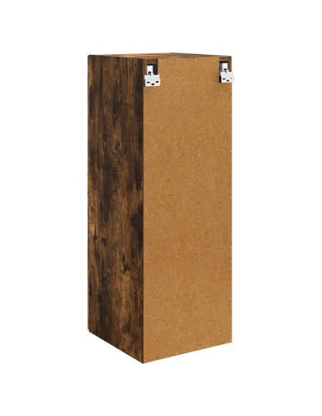Mobiletto a muro Rovere Fumo 33 x 34,5 x 90 cm