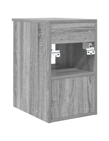Armadio Bagno In-between Sonoma grigio 30 x 44,5 x 50 cm