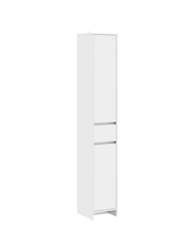 Mobile da Bagno Bianco 30 x 33 x 190 cm Legno ingegnerizzato