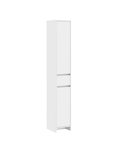 Mobile da Bagno Bianco 30 x 33 x 190 cm Legno ingegnerizzato