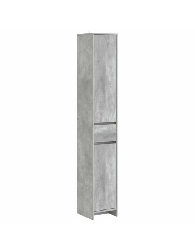 Mobile da Bagno Grigio Cemento 30 x 33 x 190 cm