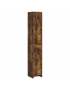 Mobile da Bagno Rovere Fumo 30 x 33 x 190 cm