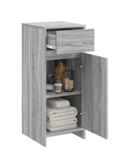 Mobile da Bagno Sonoma grigio 35 x 36,5 x 85 cm
