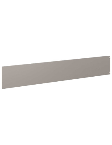 Bordura per Prato 20 pcs 100 x 18 cm Acciaio Ruggine