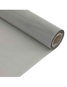Rete per schermatura 120 x 1000 cm 120 Mesh Argento 2