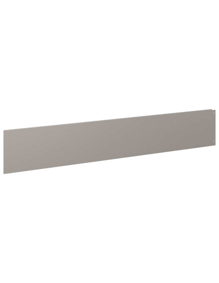 Bordura per Prato 30 pcs 100 x 18 cm Acciaio Ruggine