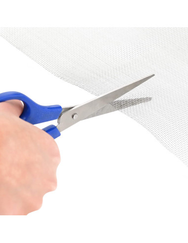 Rete per schermatura 100 x 2000 cm 18 Mesh Argento