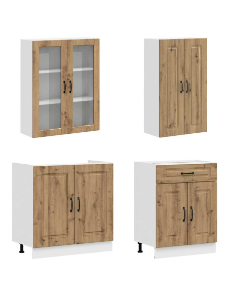Unità Cucina KALMAR 4 pcs Rovere Artigianale