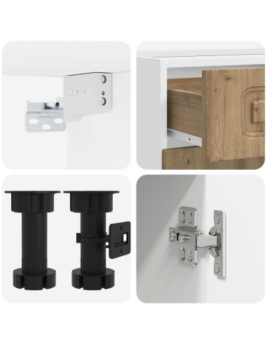 Unità Cucina KALMAR 4 pcs Rovere Artigianale
