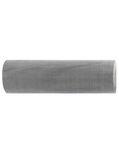 Rete per schermatura 20 x 2000 cm 60 Mesh Argento