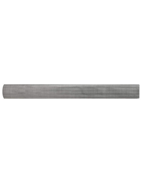 Rete per schermatura 60 x 500 cm 60 Mesh Argento