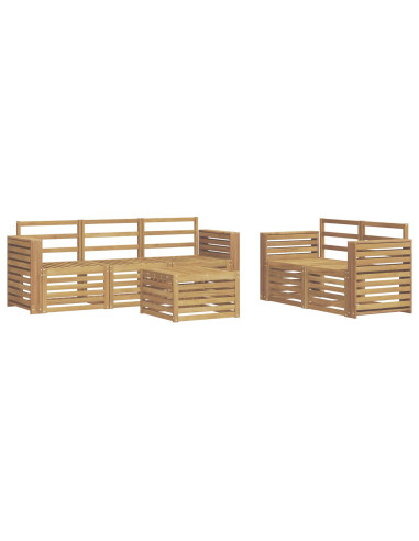 Set divani Legno di Acacia Massello