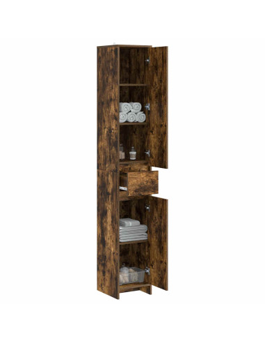 Mobile da Bagno Rovere Fumo 30 x 33 x 190 cm
