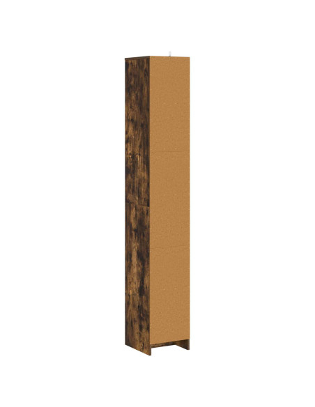 Mobile da Bagno Rovere Fumo 30 x 33 x 190 cm