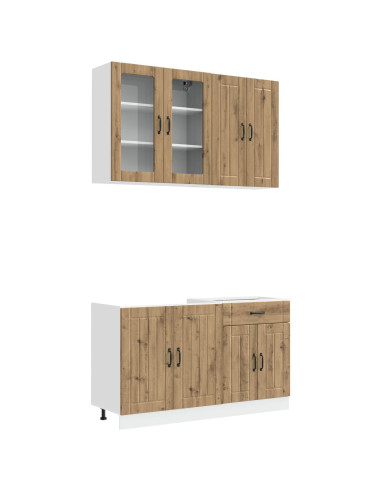Unità Cucina LUCCA 4 pcs Rovere Artigianale