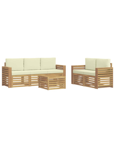 Set divani Legno di Acacia Massello