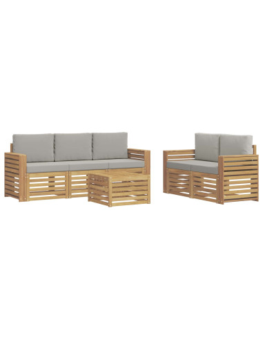 Set divani Legno di Acacia Massello