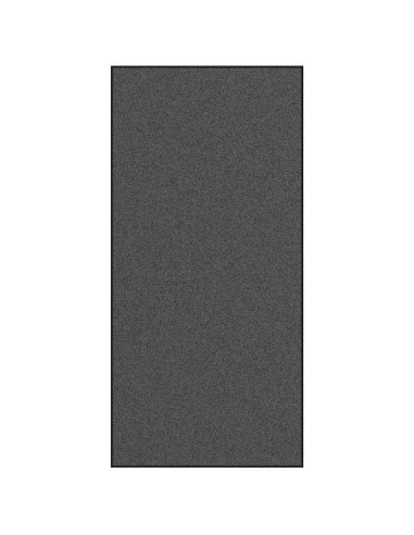 Tappetino Altro Antracite e Nero 120 x 250 cm Poliammide e PVC
