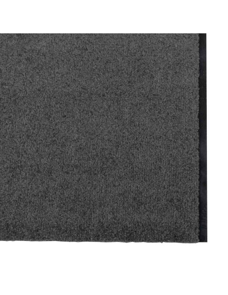 Tappetino Altro Antracite e Nero 120 x 350 cm Poliammide e PVC