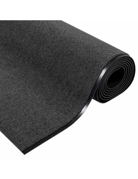 Tappetino Altro Antracite e Nero 120 x 350 cm Poliammide e PVC