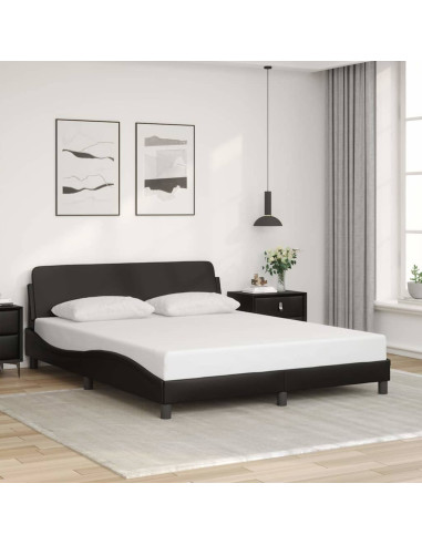 Giroletto Dover Nero 152x203 cm in Similpelle