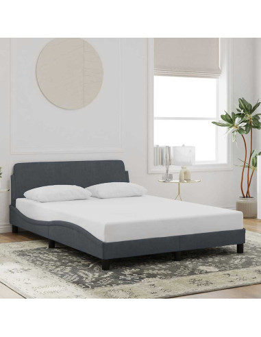 Giroletto Dover Grigio Scuro 137x190 cm in Velluto