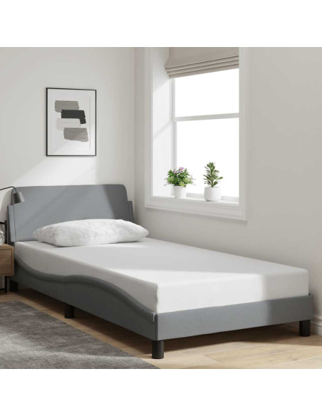 Giroletto Dover Grigio Chiaro 100x190 cm Tessuto