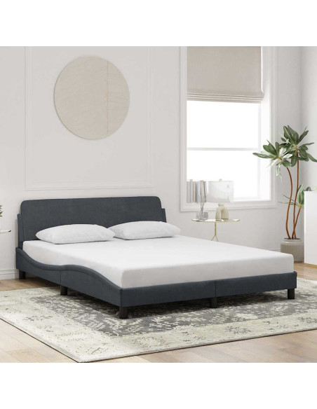 Giroletto Dover Grigio Scuro 152x203 cm in Velluto