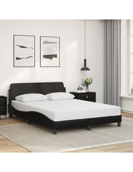 Giroletto Dover Nero 137x190 cm in Similpelle