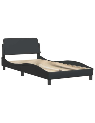 Giroletto Dover Nero 100x190 cm in Similpelle