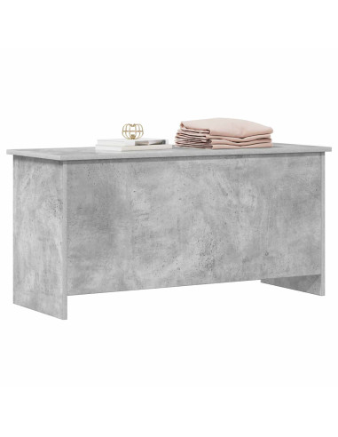 Cassa di stoccaggio Grigio Cemento 100 x 40 x 50 cm