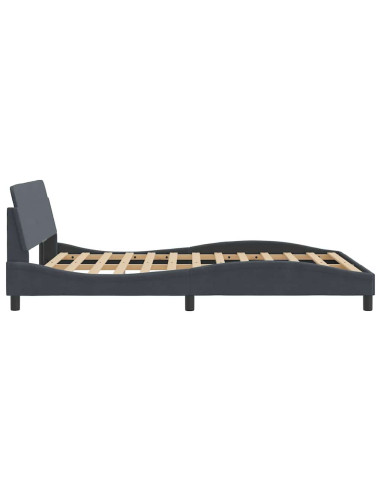Giroletto Dover Grigio Scuro 137x190 cm in Velluto