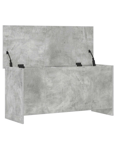 Cassa di stoccaggio Grigio Cemento 100 x 40 x 50 cm