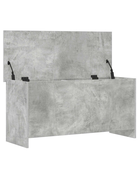 Cassa di stoccaggio Grigio Cemento 100 x 40 x 50 cm