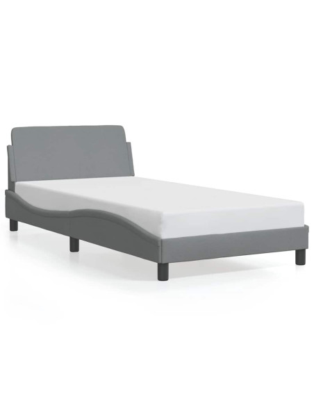 Giroletto Dover Grigio Chiaro 100x190 cm Tessuto