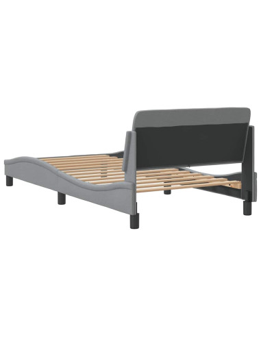 Giroletto Dover Grigio Chiaro 100x190 cm Tessuto