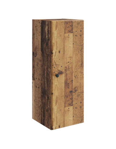 Mobiletto a muro Legno antico 33 x 34,5 x 90 cm