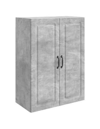 Mobiletto a muro Grigio Cemento 66 x 34,5 x 90 cm