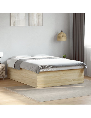 Giroletto Rovere Sonoma 160x200 cm in Legno Multistrato