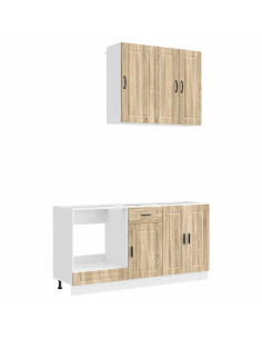 Unità Cucina PORTO 5 pcs Rovere Sonoma Legno ingegnerizzato 2