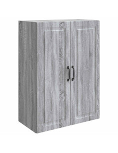 Mobiletto a muro Sonoma grigio 66 x 34,5 x 90 cm