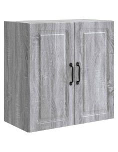 Mobiletto a muro Sonoma grigio 59 x 31 x 60 cm