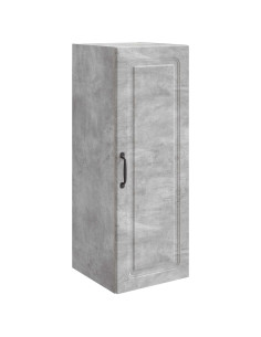 Mobiletto a muro Grigio Cemento 33 x 34,5 x 90 cm