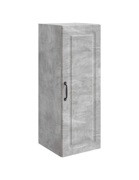 Mobiletto a muro Grigio Cemento 33 x 34,5 x 90 cm